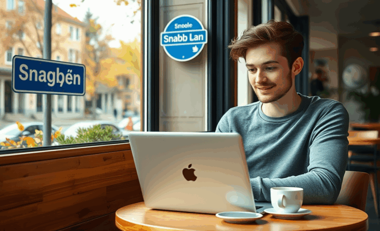 En person använder en dator för att ansöka om ett online-lån med omedelbar godkännande.