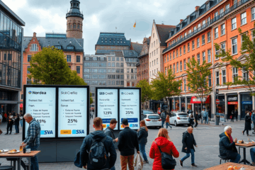 En person använder ett kreditkort för att få tillgång till erbjudanden och förmåner.