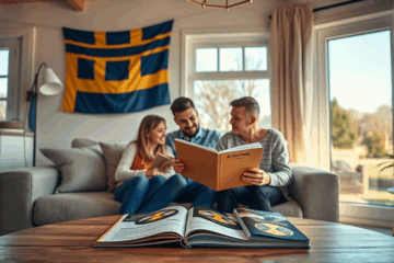 Bilden visar olika kreditlösningar och låneerbjudanden hos Avida Finans.